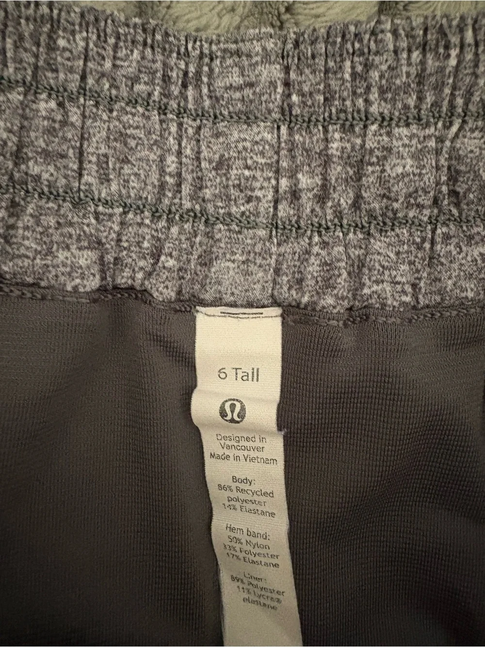 Lululemon Shorts - Heather Gray